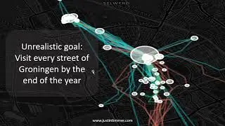 Am I a neuron? A Quantified Self-experiment using my GPS data about exploring the world.