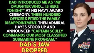 Dad Introduced Me as 'My Daughter Who... Is Here Tonight' — Then the Admiral Stood and Saluted