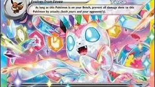 Sylveon Ex Demonic Skills!Enemies conceded😂 #pokemon #pokemontcg #video #tradingcardgame #legendsza