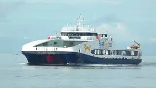 FastCat M20 Morning Arrival to Cebu | Ship Spotting on the Shore | 29 April 2022