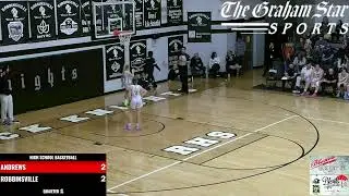 Robbinsville Varsity Basketball vs. Andrews: Dec. 19, 2023