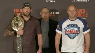 Bellator: Bader vs Fedor Press Conference Highlights