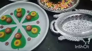 Aarathi plates decoration ideas 👍😍🤩😎#aarathi#decoration#