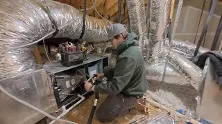 Leaking Heat Pump Indoor Coil | Replacement Start to Finish