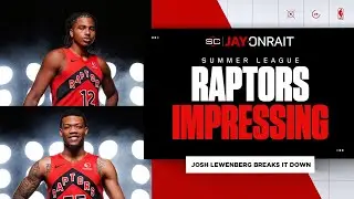 What's the most impressive aspect of the Raptors' performance in Vegas?
