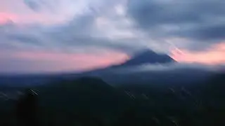 Atardecer SEC, volc&aacute;n de San Vicente, CHINCHONTEPEC ❤️