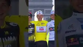 The most iconic backdrop in cycling? Introducing your 2025 Tour de France GC podium 🙌