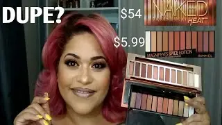 UD Naked Heat Palette Vs. RL Magnifeyes Spice Edition l Dupe??? l Marylin Morales