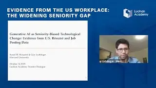 Guy Lichtinger | Evidence from the US Workplace: The Widening Seniority Gap