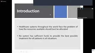 Lec. 8 | Medical Ethics ( Dr. Reema ) | Resources Allocation