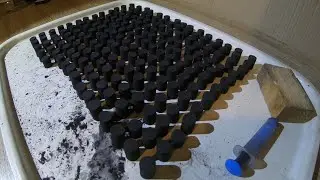 SYRINGE PUMPING FIREWORK STARS - 2020. PROCESS