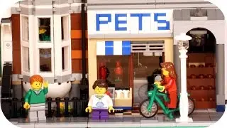 LEGO Pet Shop Creator Modular Building Stop Motion Animation 10218