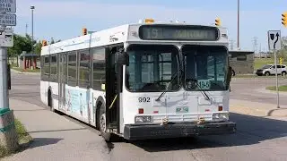 Winnipeg Transit 1994 New Flyer D40LF #992 - Detroit Diesel Series 50