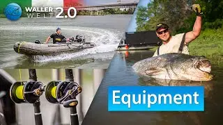 Welsangeln am Po - Welche Ausr&uuml;stung wird ben&ouml;tigt? Welches Equipment kann man leihen? #wallerwelt2