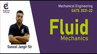 Mechanical Engg. / Fluid Mechanics: Solved problems Dynamic Viscosity ( GATE 2021/22)