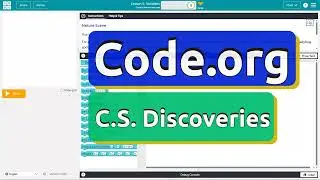 Code.org Lesson 5.8E Variables | Nature Scene | Tutorial with Answers | Unit 3 C.S. Discoveries