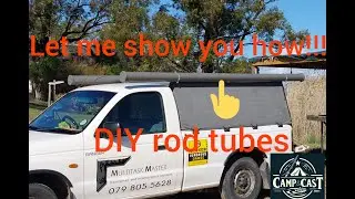 Camp and Cast, DIY fishing rod tubes