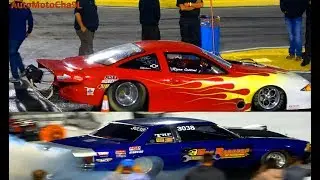 Methanol injected WILD Chevy Drag racing wars
