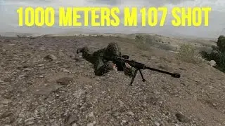 1000 Meter M107 Sniper Shot Arma 2