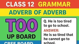 Class12English#EnglishGrammar#RemoveToo#SentenceTransformation#GrammarRules#EnglishGrammarClass12