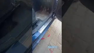 Car Door Scuff Sill Plate.⚜️ #accessories #car #footstep #automobile #protection #yt #bmw #trending