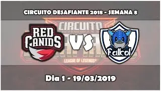 Desafiante 2019 - RED Kalunga VS Falkol (Highlights) - Semana 8 - Dia 1