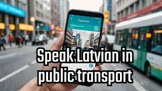 Basic Latvian for travel: Essential public transport phrases