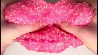 Slime asmr #slime #slimeasmr #slimevideo #asmr #bingsuslime #bingsu #pinkslime #smallbusiness