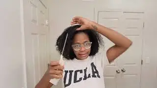 QUICK PROTECTIVE STYLE for NATURAL Hair | LOW MAINTENANCE