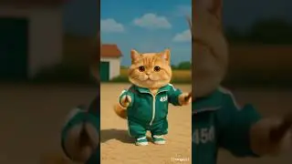 Squid Game|| Squid Cat #squidgame #cat #motivation #motivational #alok #subscribe #trending