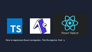 How to implement Tab Navigation in React Native Typescript ?