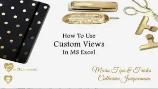 Custom Views in MS Excel