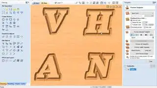 Acrylic Bevel cutting with sharp corners