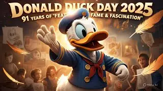 Donald Duck Day 2025 : Celebrating 91 Years of Feathers, Fame & Fascination