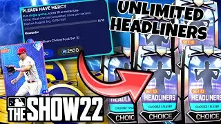 *NEW* UNLIMITED HEADLINER PACK *GLITCH* !!! *FREE* DIAMONDS!! MLB The Show 22 Diamond Dynasty
