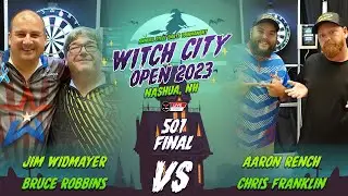 Jim Widmayer & Bruce Robbins vs Aaron Rench & Chris Franklin | Doubles 501 Final | Witch City Open