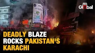 Karachi Mall Fire Kills Three as Flames Engulf Gul Plaza Late at Night