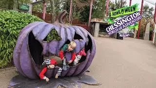 Chessington Howl'o'ween Walkthrough (Oct 2021) [4k]