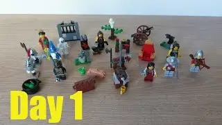 LEGO 7952 LEGO CASTLE Kingdoms Advent Calendar 2010 Day 1