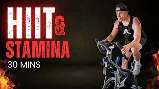 HIIT & Stamina Spin Class 🚴 | 30-Minute Indoor Cycling for Max Fat Burning