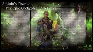 World of Warcraft Legion with SCORE - Anduin's Theme for Orchestra & Electric Guitar Cover