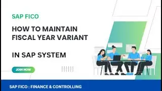 🎥#How to maintain fiscal year variant in SAP fico. #@saprajesh
