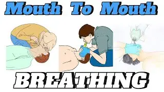 EMERGENCY FIRST AID: HOW TO GIVE MOUTH TO MOUTH BREATHING #nursing#firstaid #resuscitation