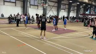 Warwick Warriors Vs. Westfield (White) Boys 8th Town Travel -Jr. HoopHall Championship Springfield. 