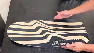 snowscoot used board mint condition Jykk AP2 wooden medium flex