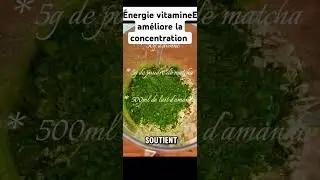 #easynutrition petit-d&eacute;jeuner  le combo MATCHA  AVOINE  LAIT D'AMANDE #nutrition