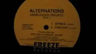 Alternations - Unreleased Project Part 1 (Underground Mix EP) - Afrika