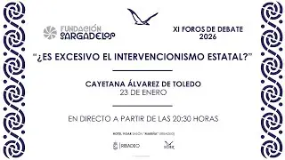 XI FOROS DE DEBATE: Do&ntilde;a Cayetana &Aacute;lvarez de Toledo
