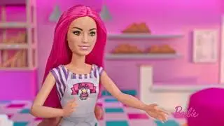 AD: Barbie&reg; Bakery Playset and doll