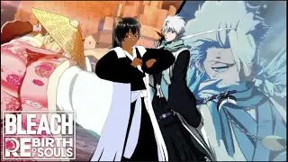 Давайте поиграем в детские игры! Bleach Rebirth of Souls: Тоширо Хицугая против Шунсуи Кёраку!